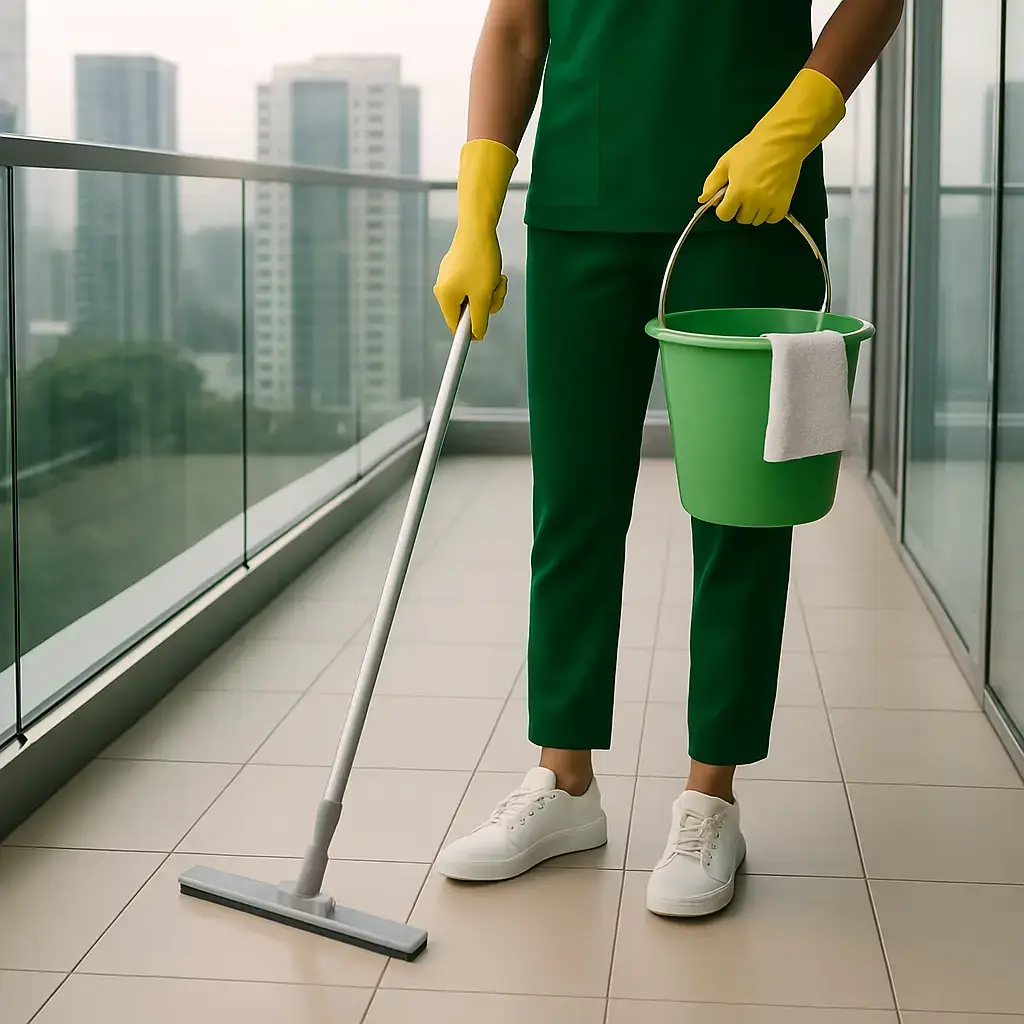Balcony Cleaning